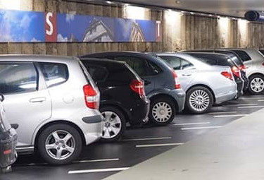 Car park line marking Leeds