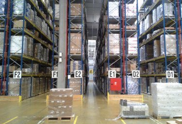 Settle Warehouse Floor Line Markings
