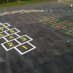 creative playground marking in Coventry