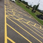 sports pitch marking Altrincham