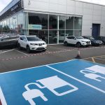 EV charging bay painting Chesterfield