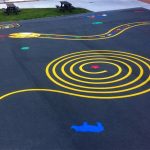 creative playground marking in Pickering